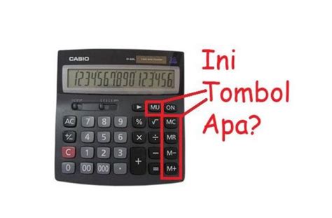 Fungsi Tombol Kalkulator Hp